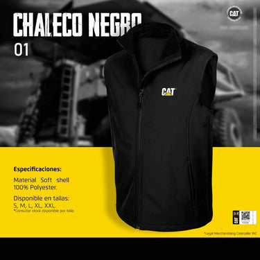 Chaleco Cat Negro Type 1 - KATZER